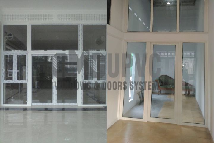 Pintu sliding UPVC