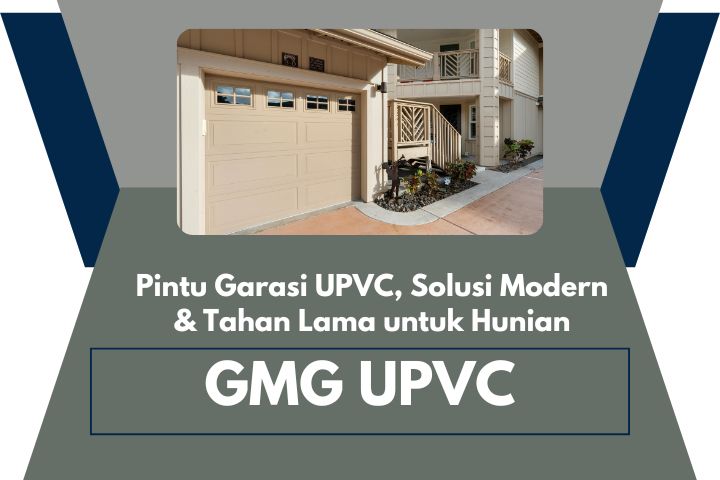 pintu garasi upvc